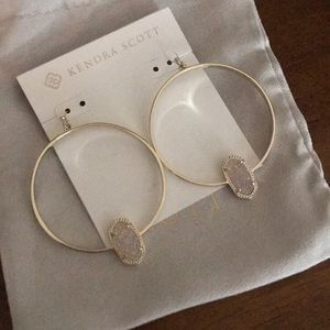Kendra Scott Iridescent Drusy Elora Earring